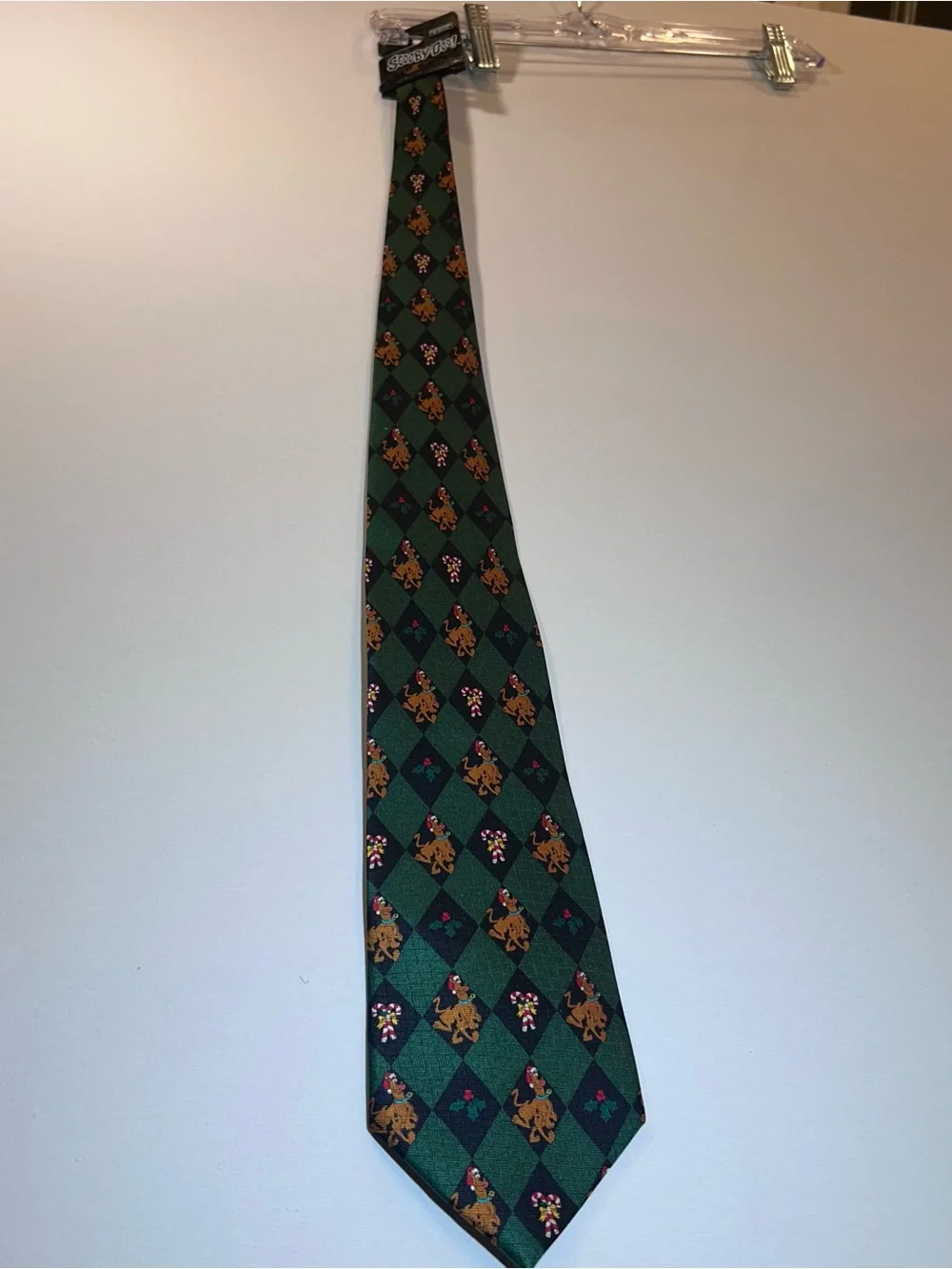 Scooby-Doo Christmas 100% Silk Holiday Necktie NWT